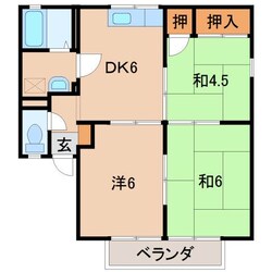 プリシェール三樹の物件間取画像